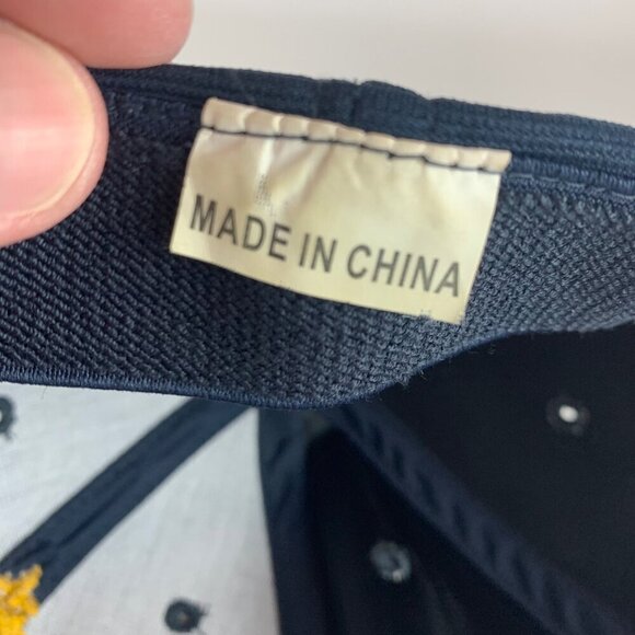 Coors Banquest Navy Blue Stretch Fitted Hat Mens One Size - Picture 5 of 5